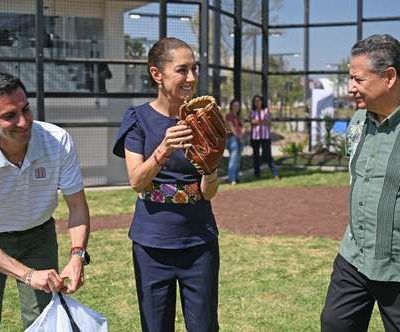 Sheinbaum-inaugura-Ciudad-Deportiva-de-Alto-Rendimiento-en-Pachuca-y-convoca-a-la-Clase-Nacional-de-beisbol-y-softbol