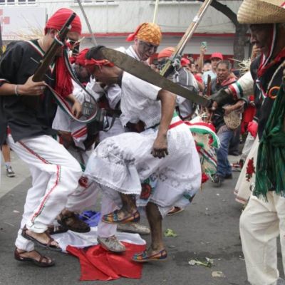 Cortes-viales-en-Penon-de-los-Banos-por-la-representacion-de-la-Batalla-de-Puebla