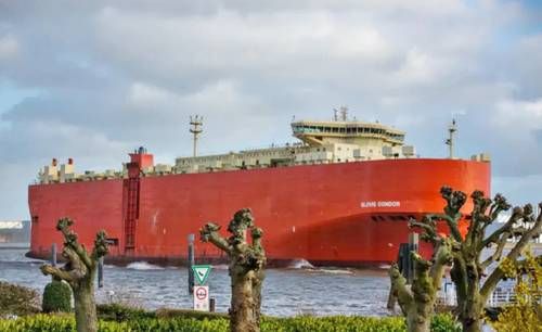 Buque-Glovis-Condor-llega-a-Salina-Cruz-con-3000-autos-Hyundai-para-cruzar-por-el-Corredor-Interoceanico