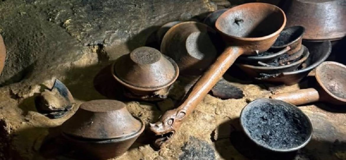 Hallan-179-piezas-prehispanicas-en-la-cueva-Mundo-Zoque-Cintalapa-Chiapas