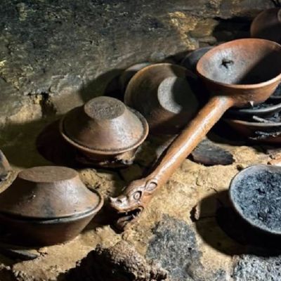 Hallan-179-piezas-prehispanicas-en-la-cueva-Mundo-Zoque-Cintalapa-Chiapas