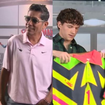 Jorge-Campos-regala-su-iconico-sueter-a-Tom-Holland-durante-la-promocion-de-Spider-Man