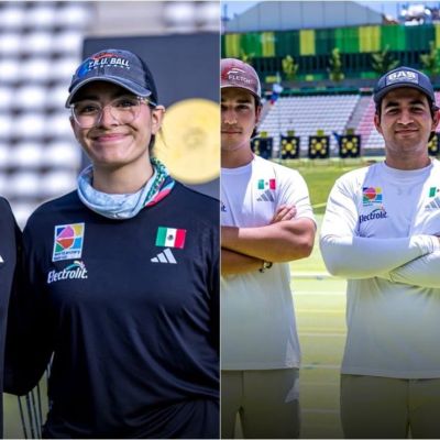 Mexico-suma-dos-medallas-de-plata-en-la-Copa-del-Mundo-de-Tiro-con-Arco-en-Madrid