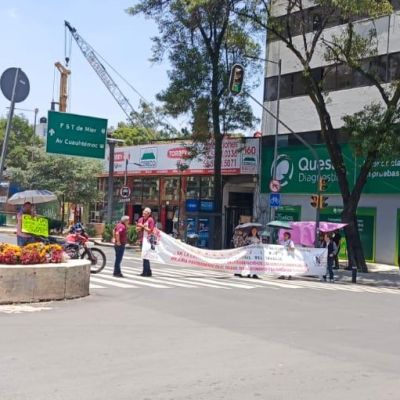 Trabajadores-de-la-Secretaria-de-Cultura-cierran-avenida-Chapultepec-por-falta-de-dictamen-de-Proteccion-Civil