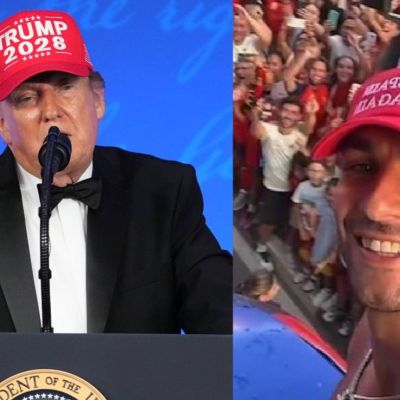 Trump-comenta-la-gorra-Make-Spain-Great-Again-que-llevo-Ferran-Torres-en-la-celebracion