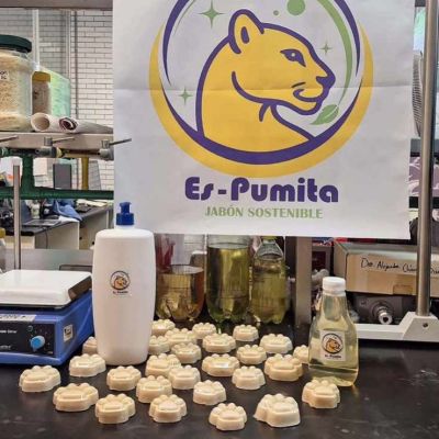 UNAM-desarrolla-Es‑Pumita-jabon-biodegradable-hecho-con-aceite-de-cocina-usado