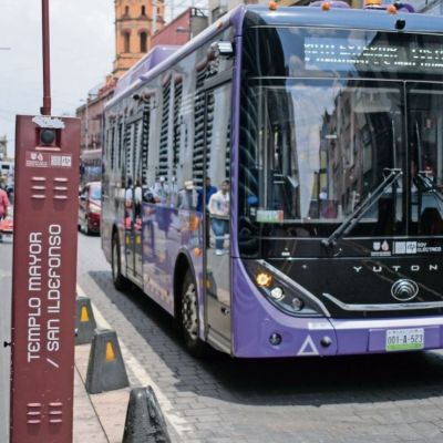 Centrobus-enfrenta-retrasos-y-baja-afluencia-en-el-Centro-Historico