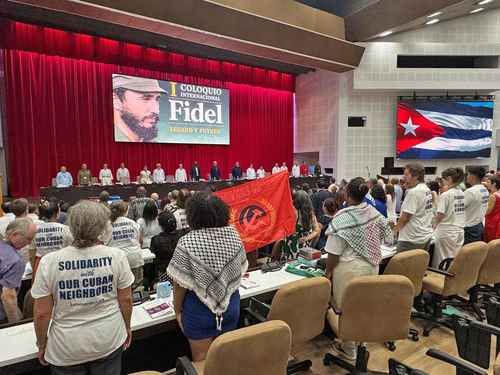 Cuba-reivindica-el-legado-internacional-de-Fidel-Castro-durante-coloquio-por-su-centenario